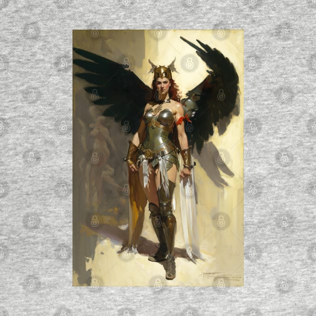 Hawkgirl - Hawkwoman - Classic Portrait - DC Comics by YeCurisoityShoppe